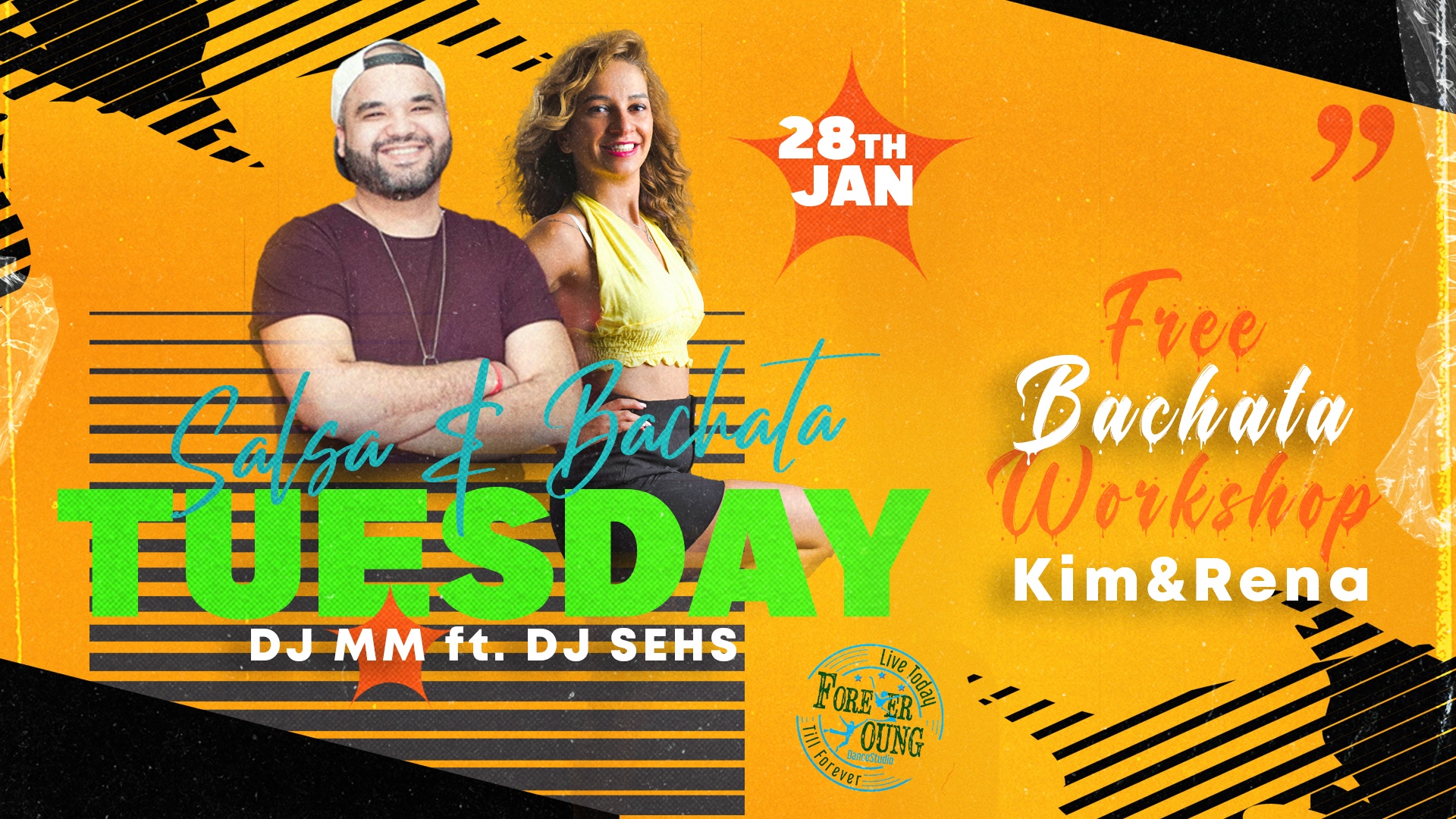 Tuesday Night -FREE Bachata Workshop-DJ MM ft. DJ Sets