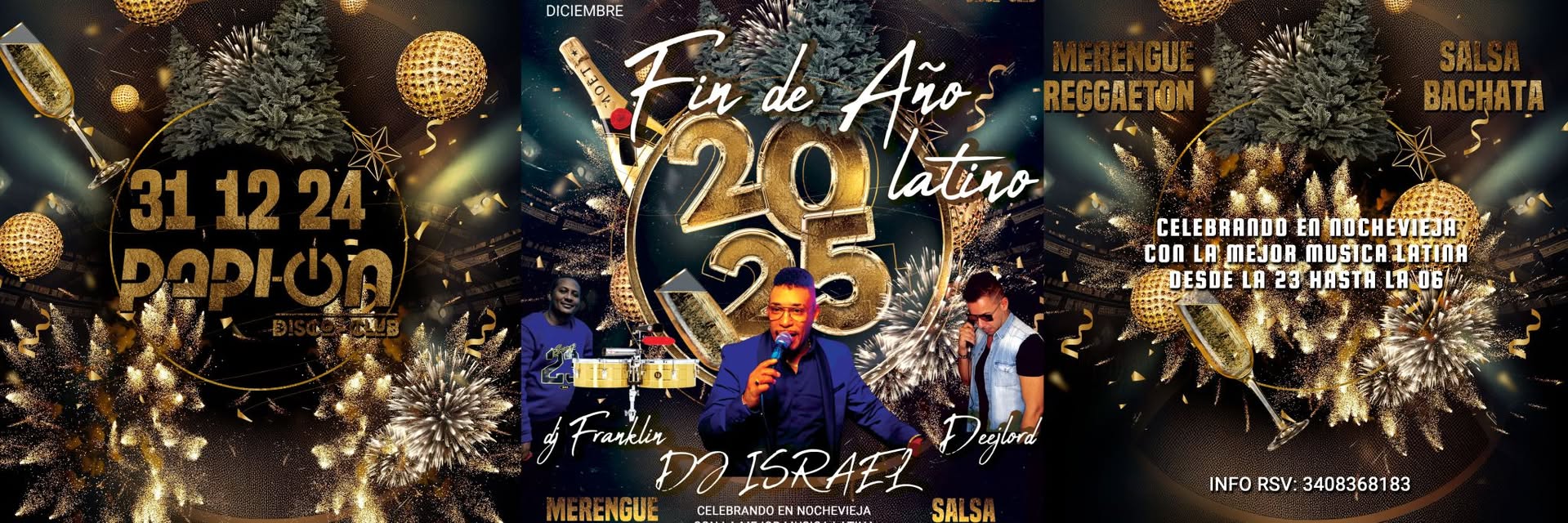 Fin de año Latina @ Papi On