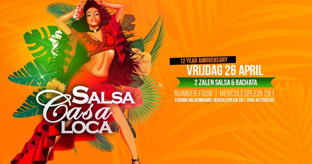 Salsa Casa Loca 26 April Kingsnight