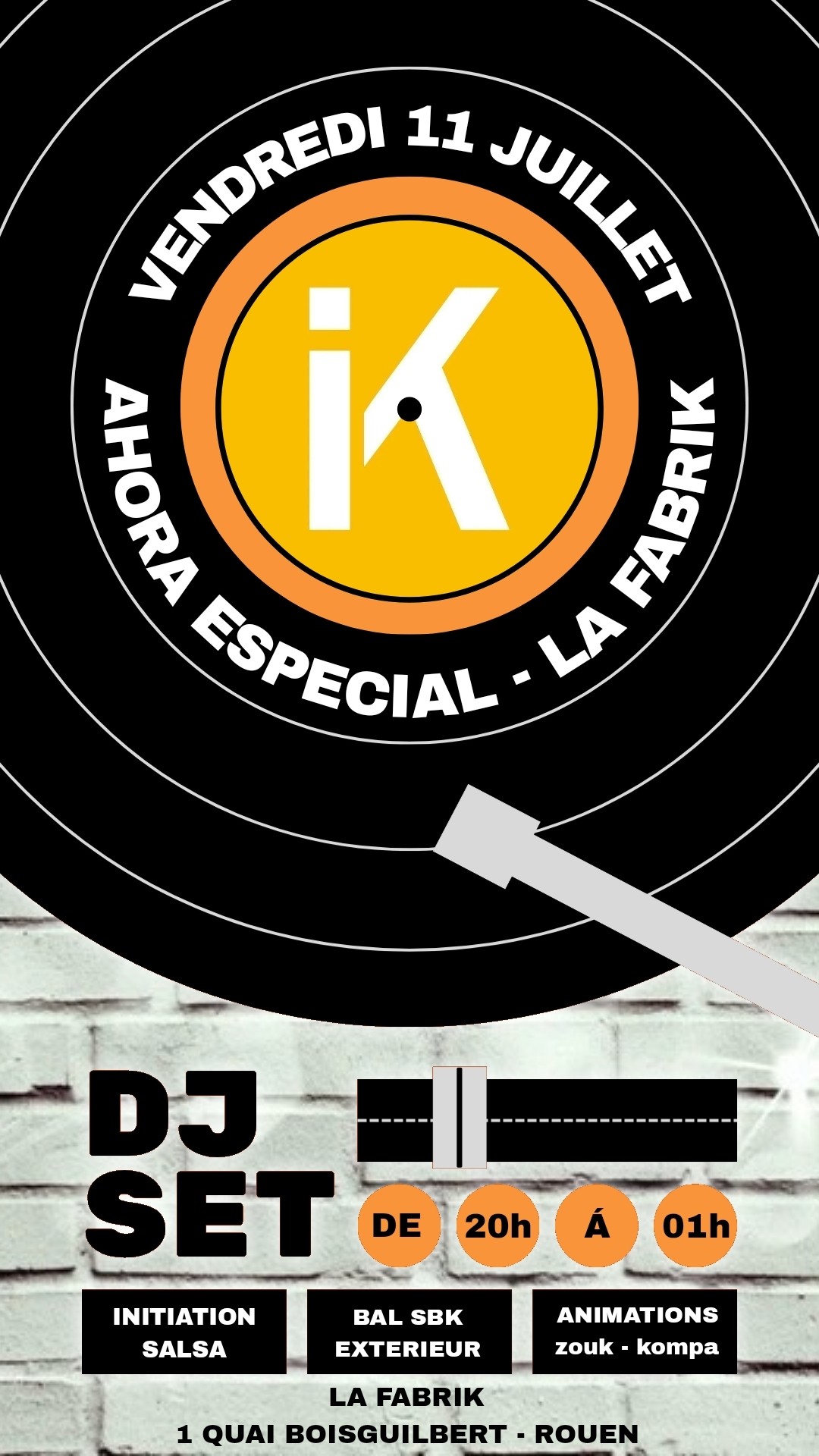 AHORA ESPECIAL JUILLET( la fabrik )