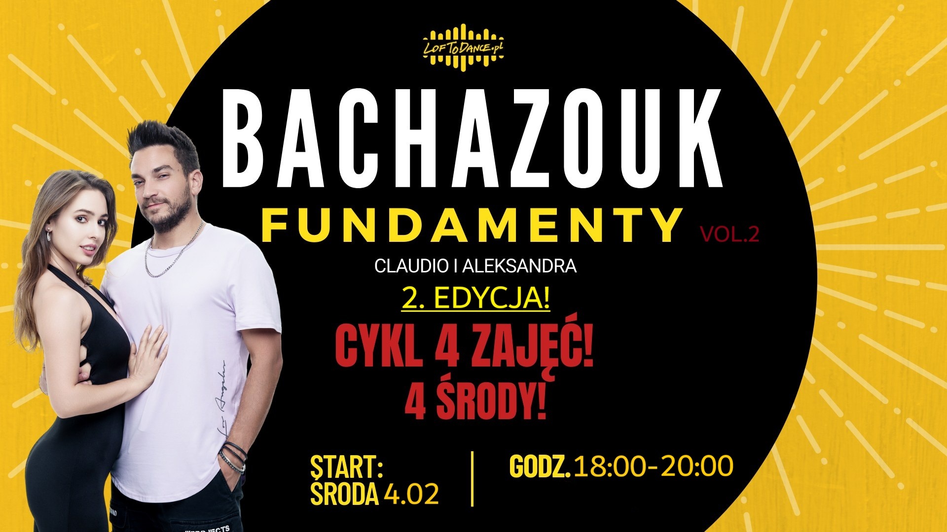 BachaZouk FUNDAMENTY z Claudio i Olą w LofToDance! - 2. EDYCJA