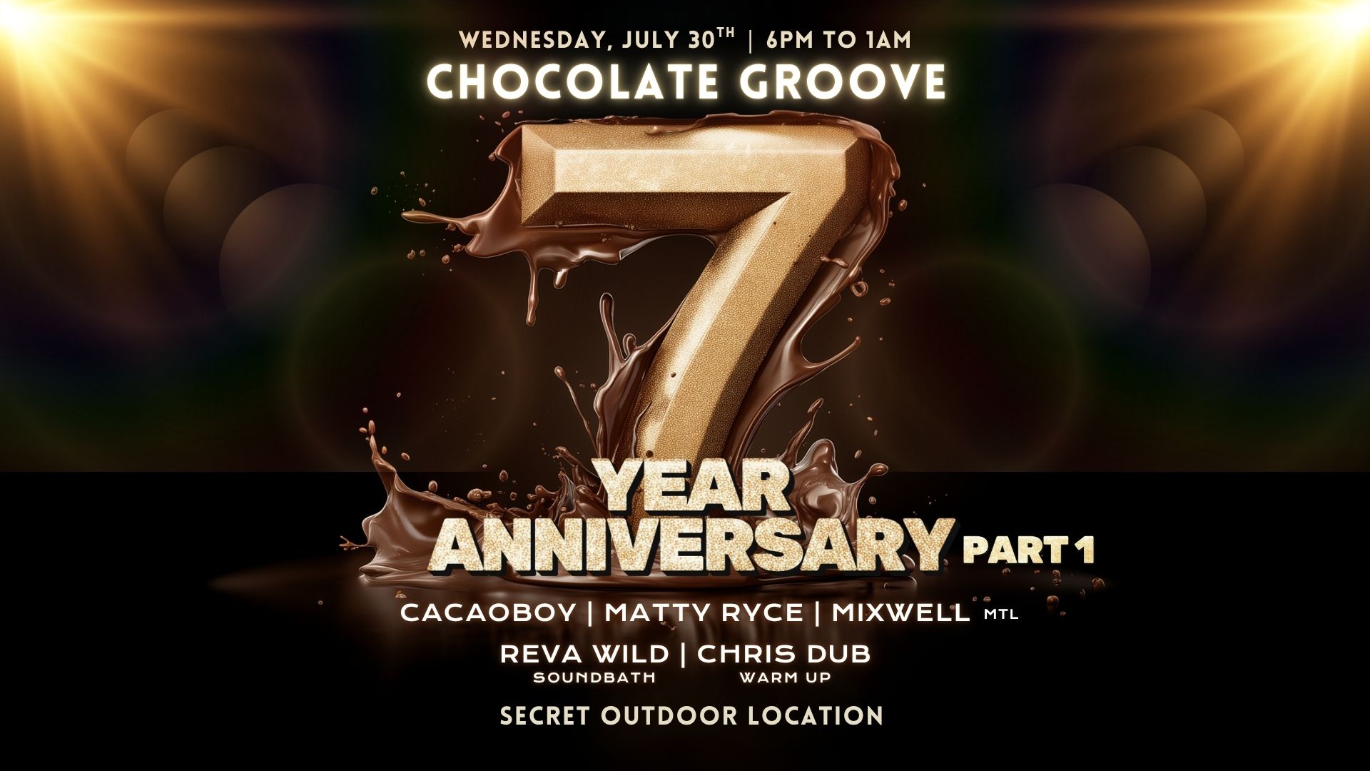 Chocolate Groove - 7 Year Anniversary - Part 1 - Outdoors