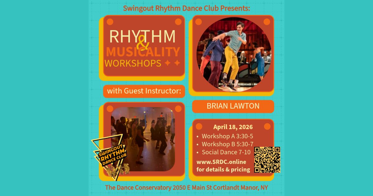 Guest Instructor Brian Lawton: Workshops + Social Dance