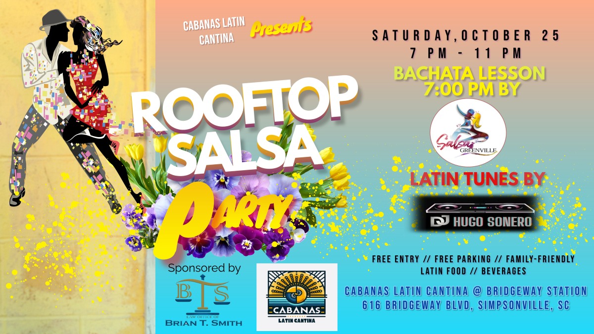 Rooftop Salsa & Bachata Night!