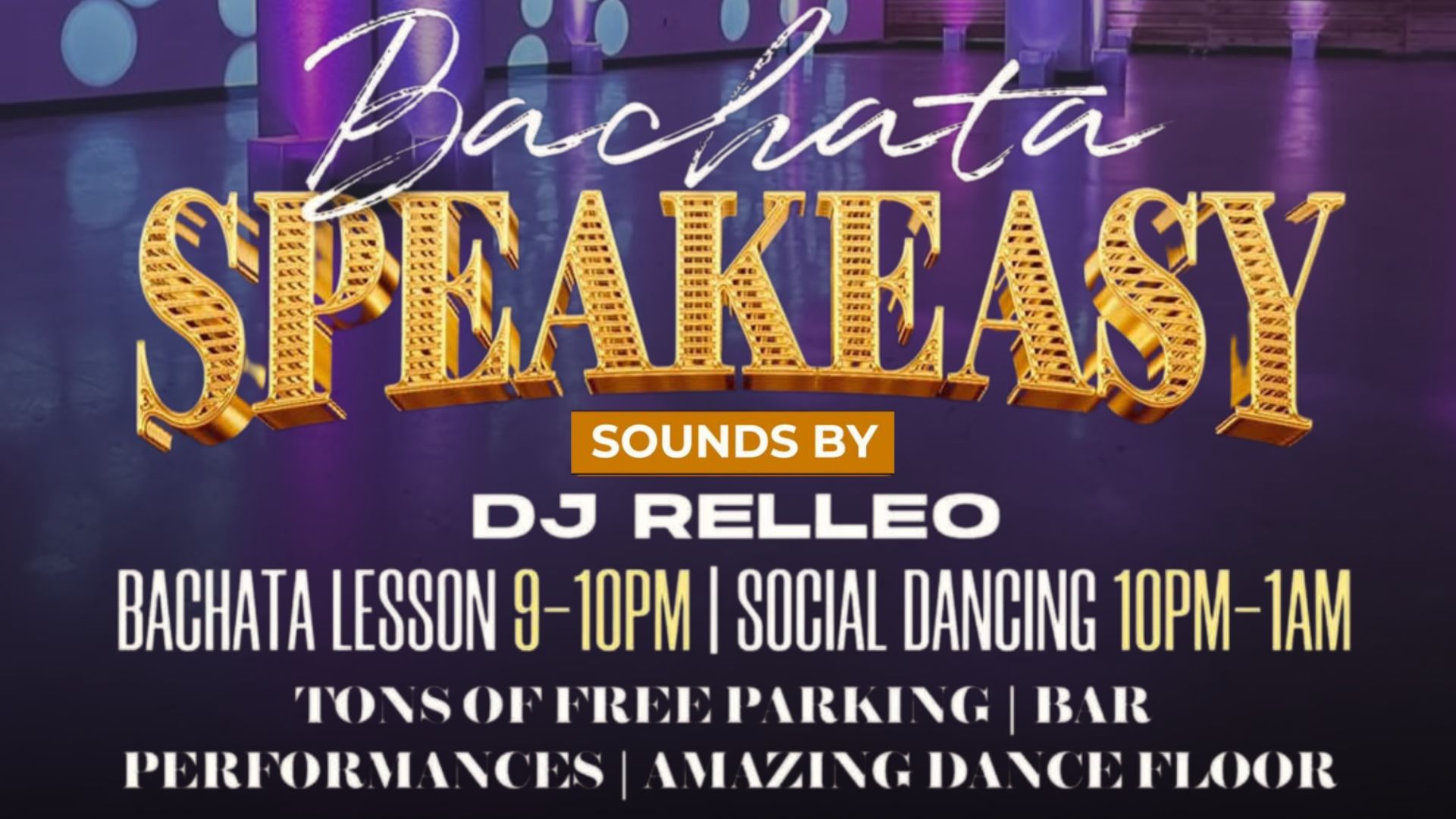 Bachata Speakeasy-Concord,CA