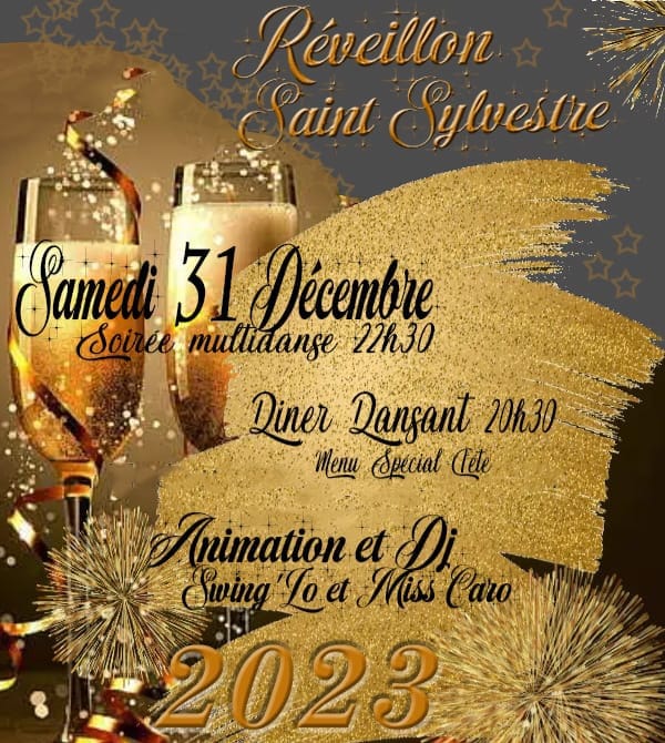 Réveillon Dansant & Menu St Sylvestre