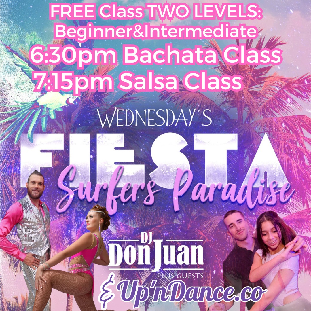 Free Salsa&Bachata Classes at White Rhino