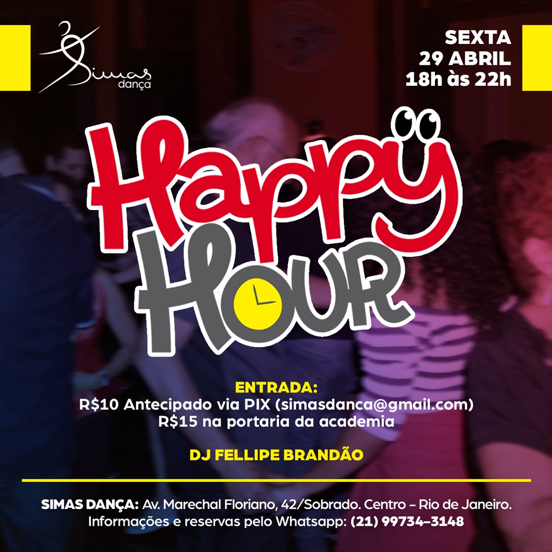 Happy hour da SIMAS O BAILE