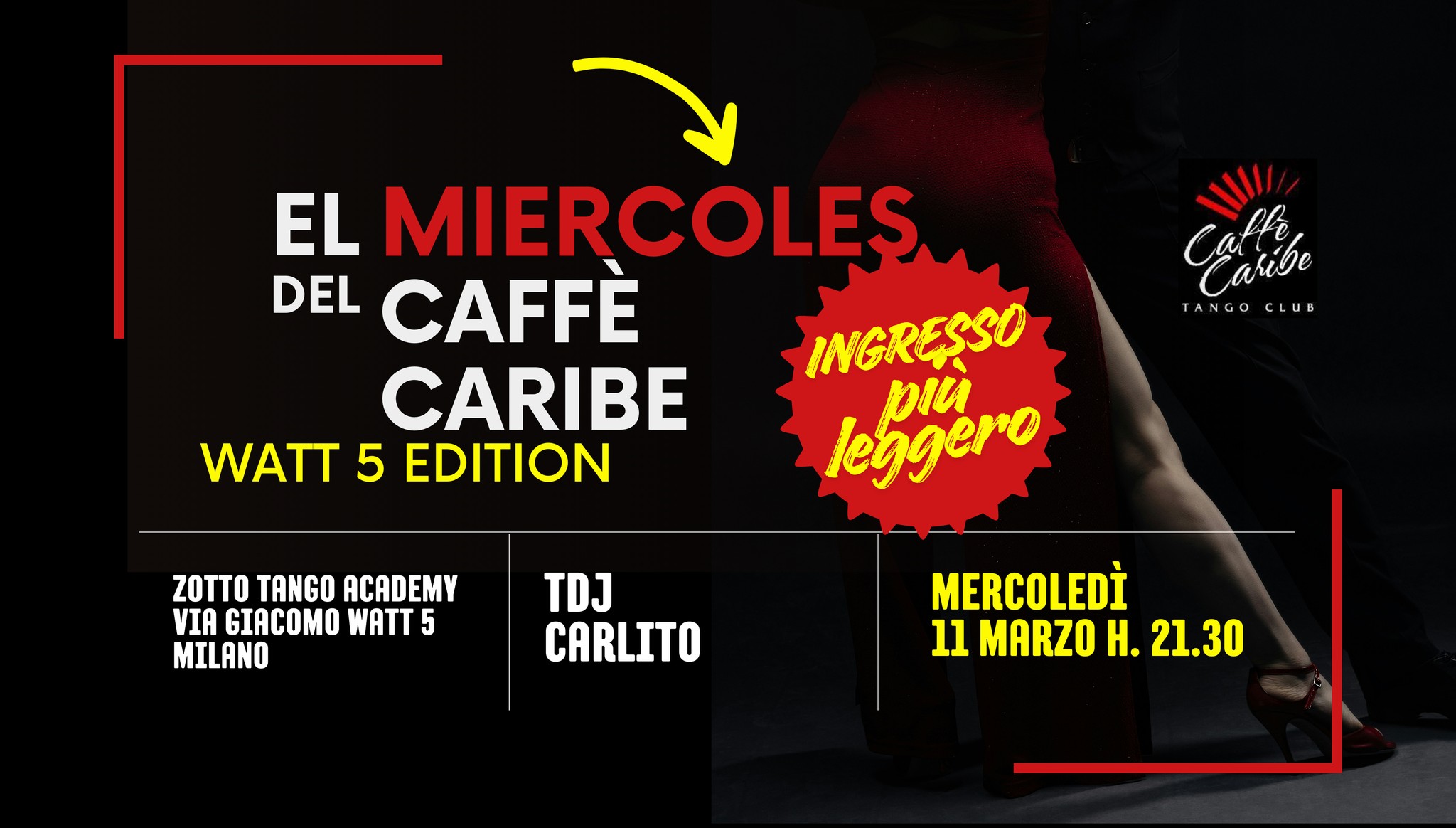 🎉 IL TANGO TRADICIONAL DEL CAFFE' CARIBE @ Zotto Academy 🎉 TDJ CARLITO 💶 SPECIAL PRICE