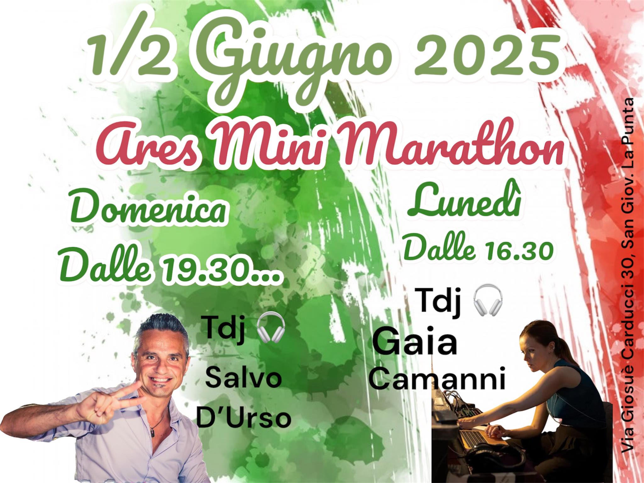 1 2 Giugno Ares Mini Marathon