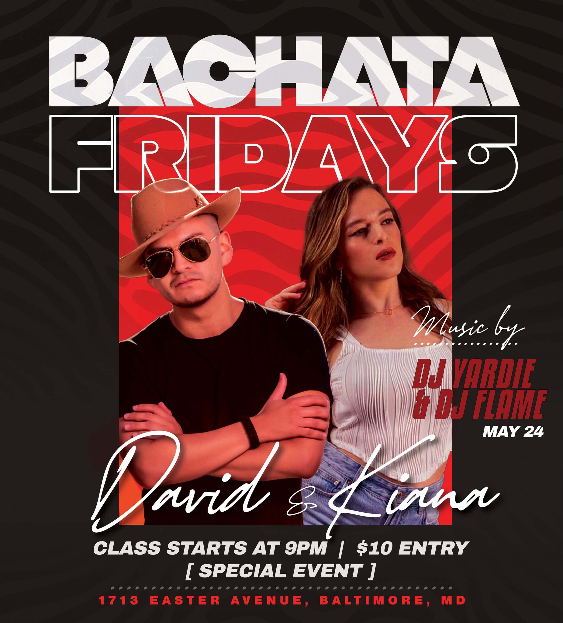 Bachata Fridays β David & Kiana β
