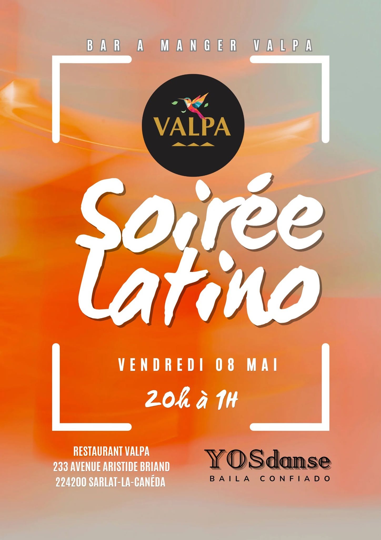 Soirée Latino au Valpa