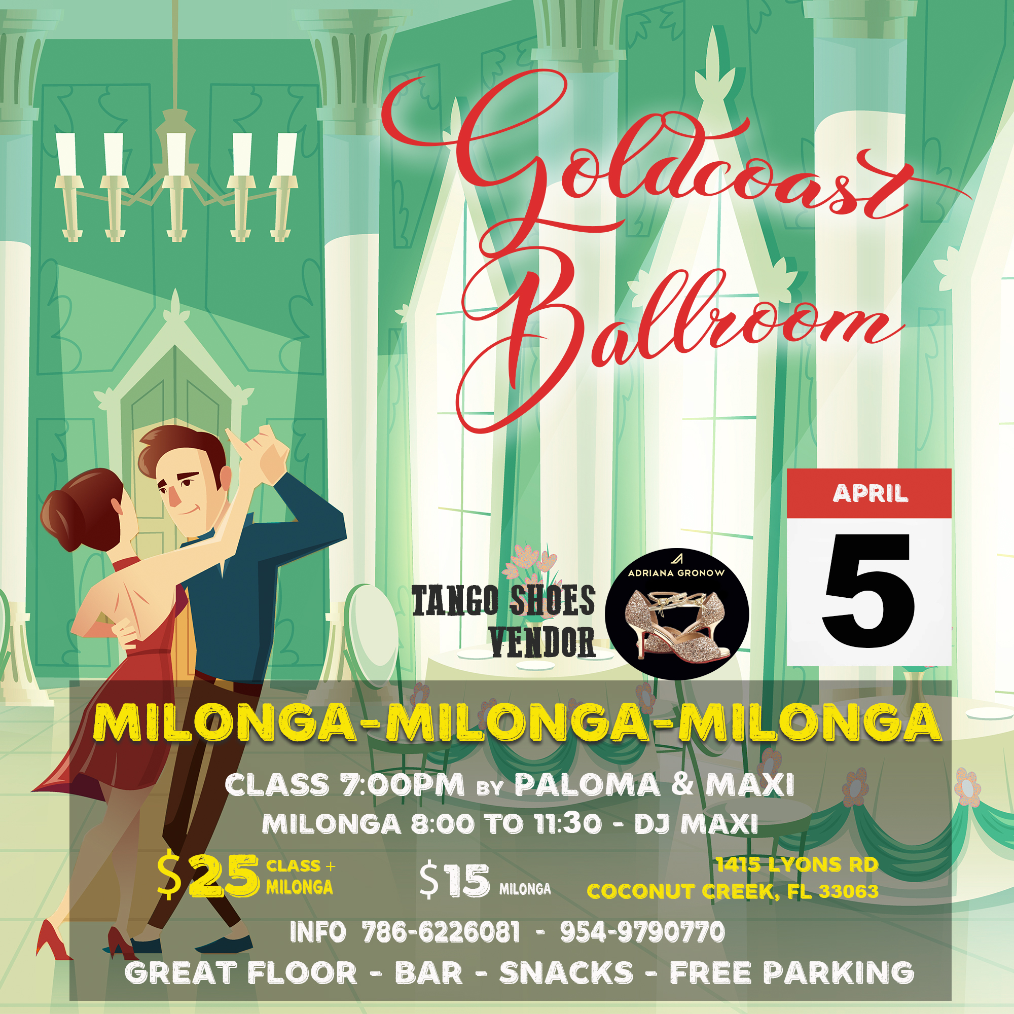 Goldcoast Ballroom Milonga