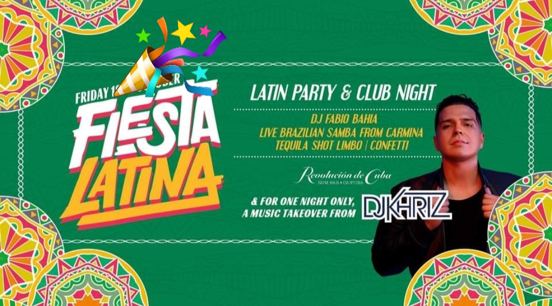 FIESTA LATINA with DJ KHRIZ (I LOVE REGGAETON )