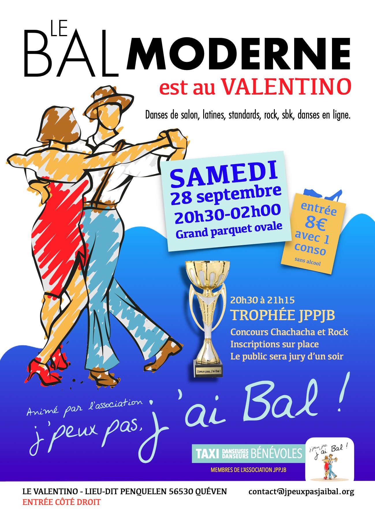 Trophée et Bal Moderne au Valentino