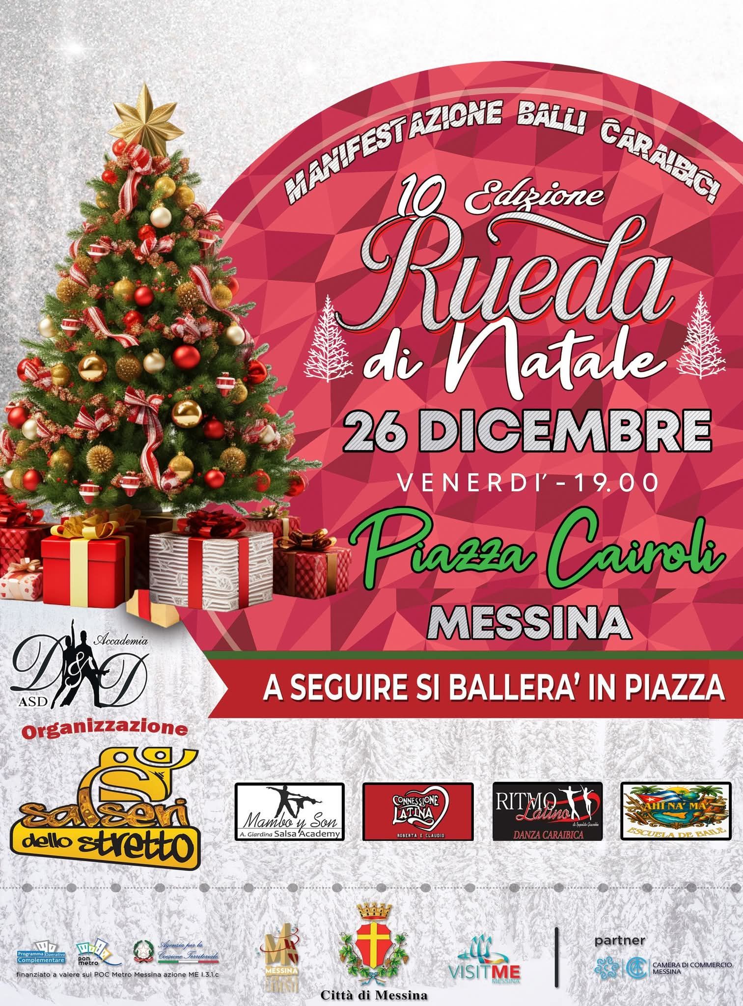 10^ Edizione RUEDA DI NATALE π
π - Piazza Cairoli