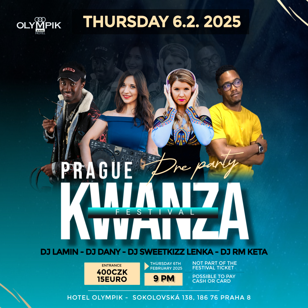 PRAGUE KWANZA FESTIVAL - PREPARTY - THURSDAY 6.2.2025