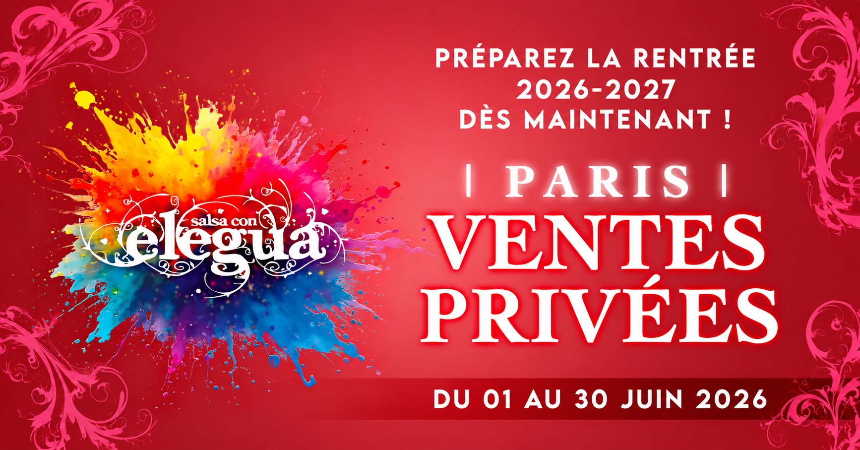 Ventes privées SALSA BACHATA Paris