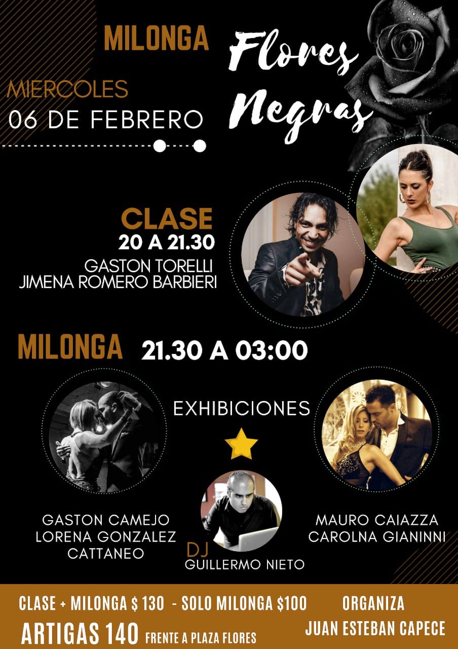 Milonga Flores Negras