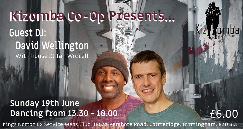 Kizomba CoOp 19th June 2022, David Wellington In The House