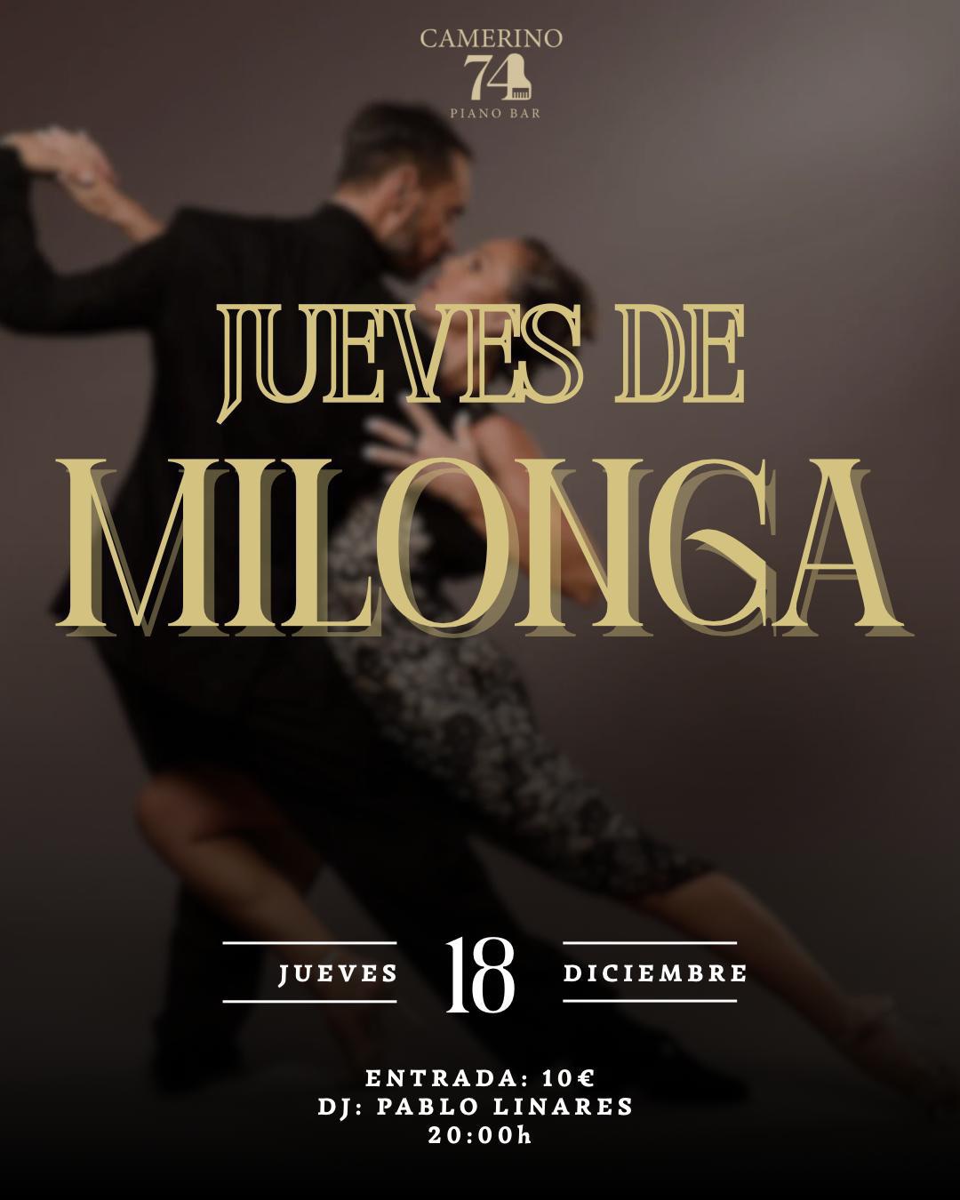 MILONGA “LA PUGLIESE” en CAMERINO 74