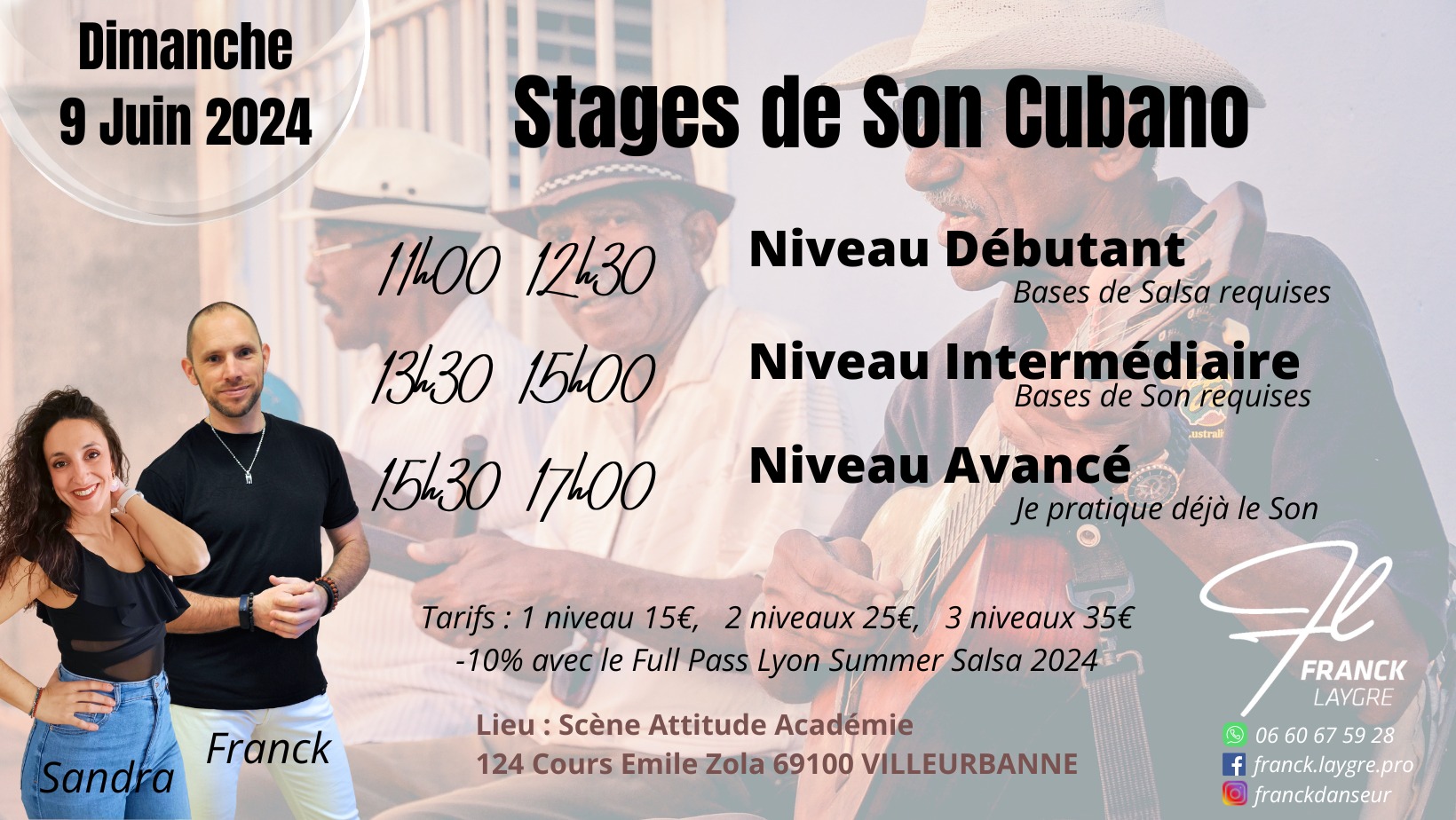 Stages de Son Cubano