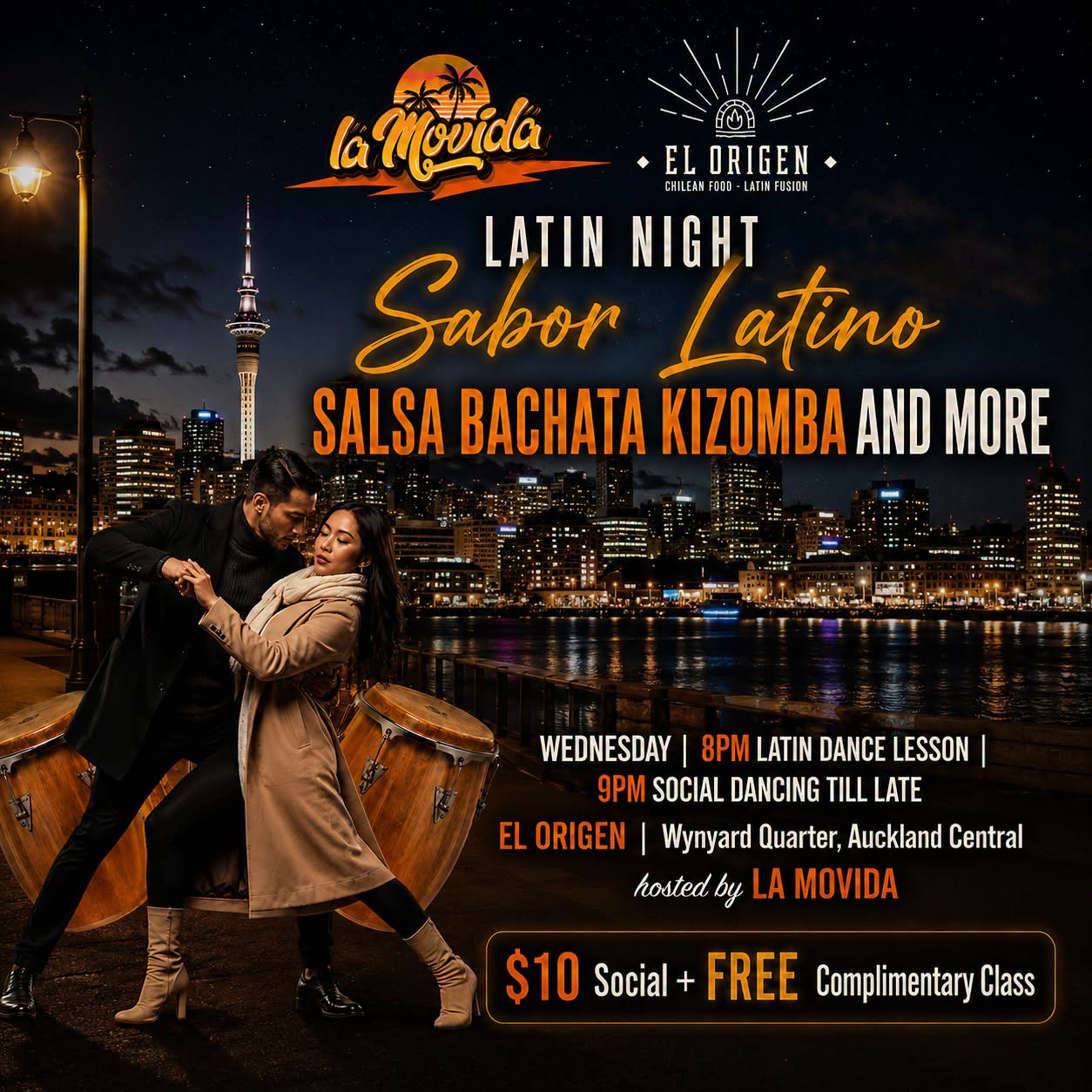 Latin Night Wedensday - SABOR LATINO