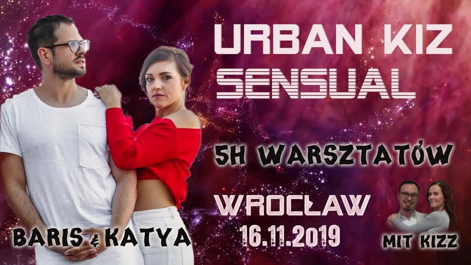Urban kiz SENSUaL - warsztaty z Barisem i Katyą
