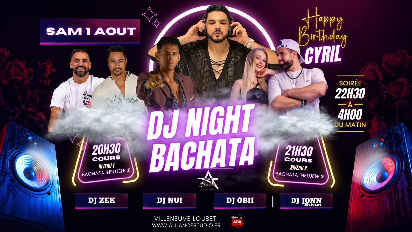 Dj Night Bachata - Anniversaire Cyril