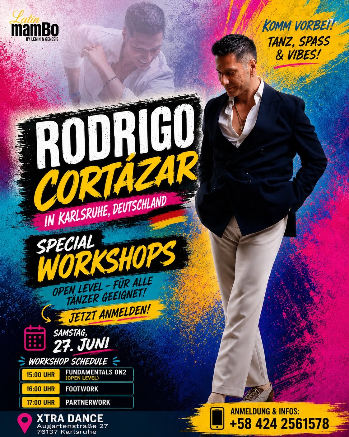 RODRIGO CORTÁZAR IN KARLSRUHE