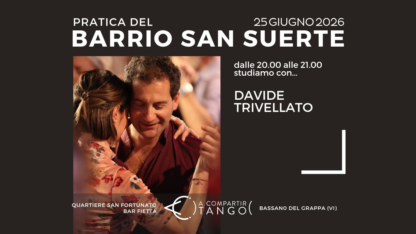 DAVIDE TRIVELLATO alla PRATICA DEL BARRIO SAN SUERTE!