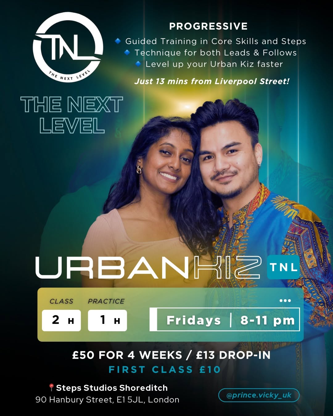 Urban Kiz Fridays in Shoreditch!