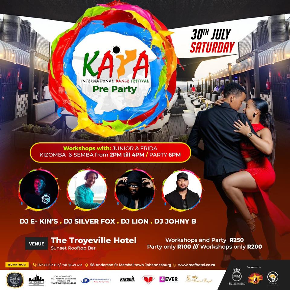 KAYA- JOHANNESBURG PRE PARTY