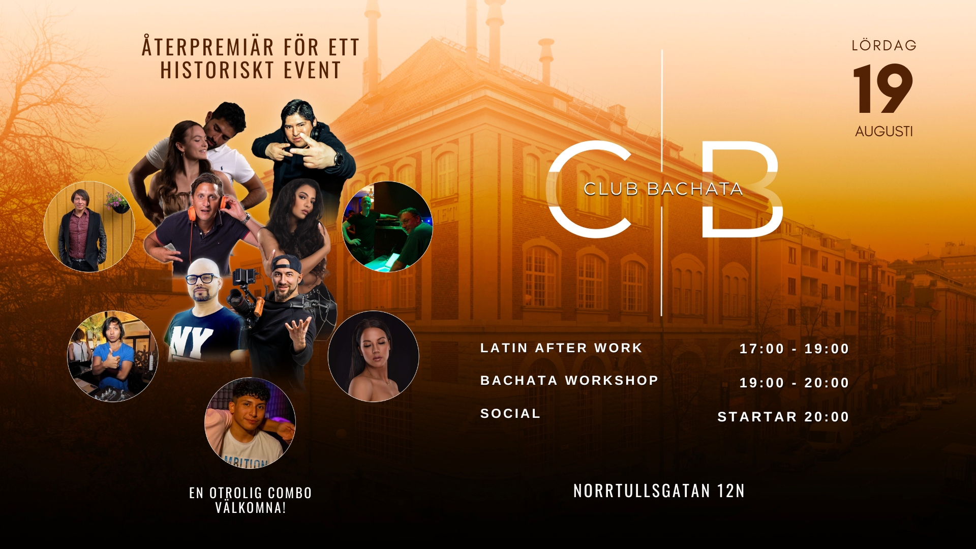 Återpremiär för Club Bachata! Lördag 19 Augusti