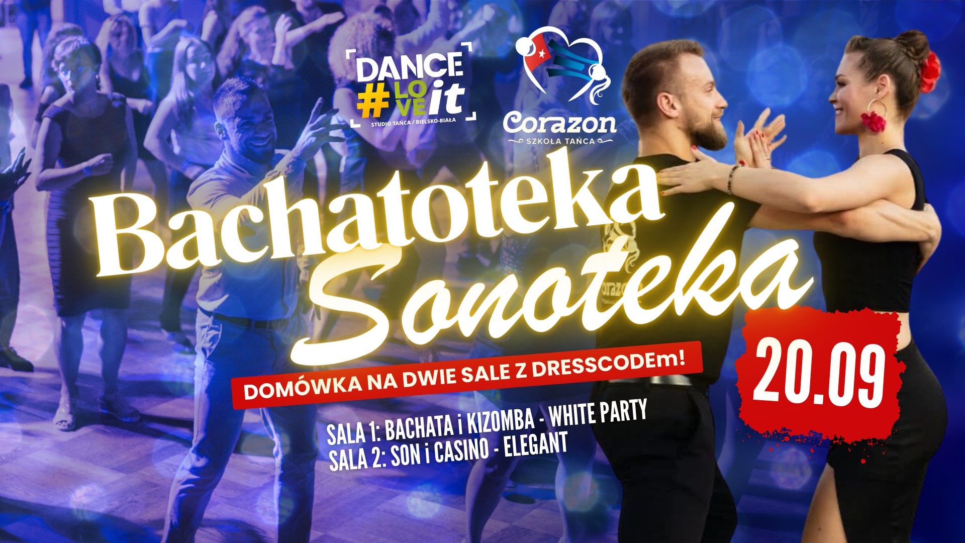 Bachatoteka Sonoteka✨20.09✨ z dresscodem: elegant white party