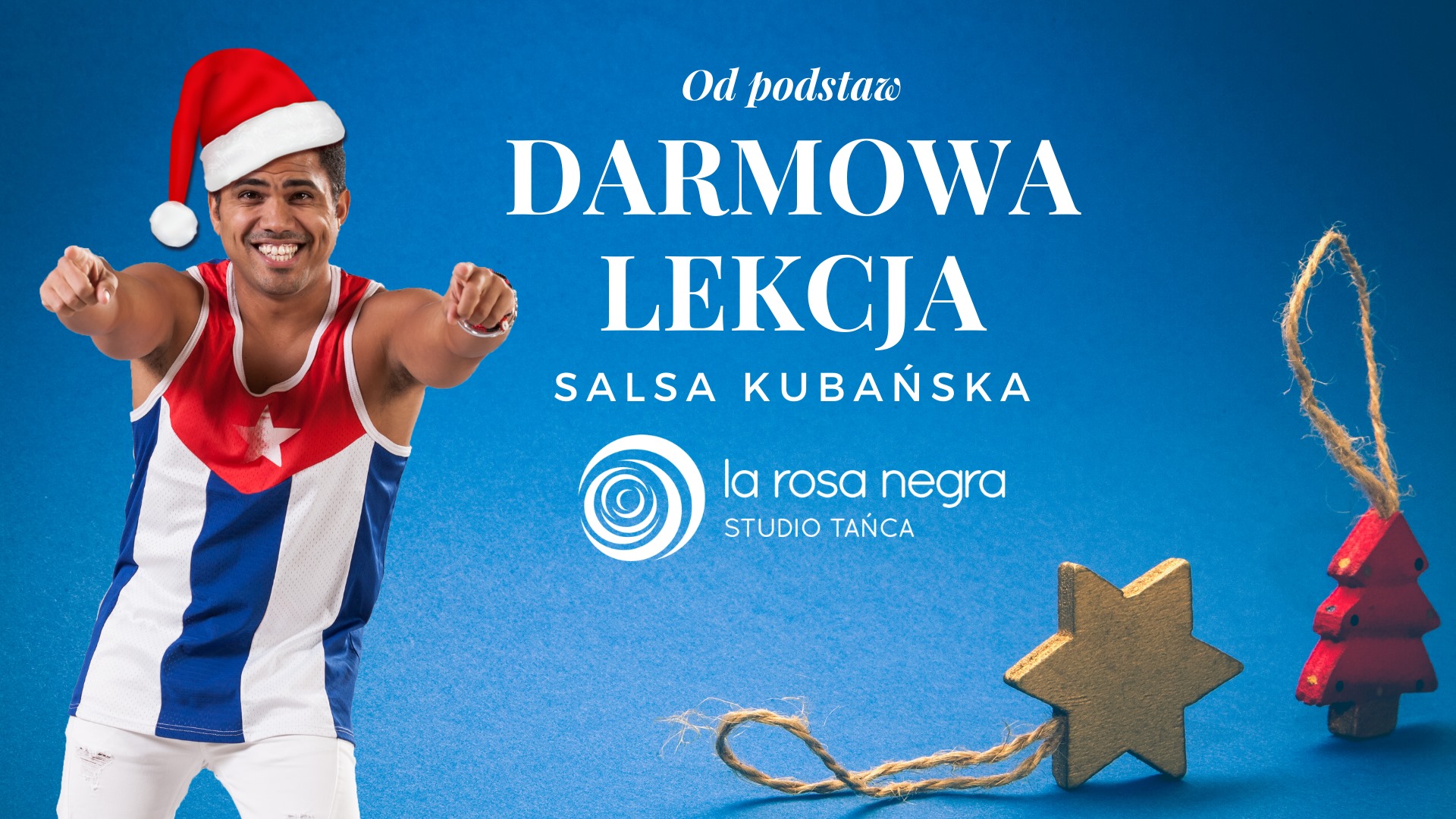 Darmowa lekcja Salsy kubańskiej od podstaw 4.12 -Mikołajki w LRN