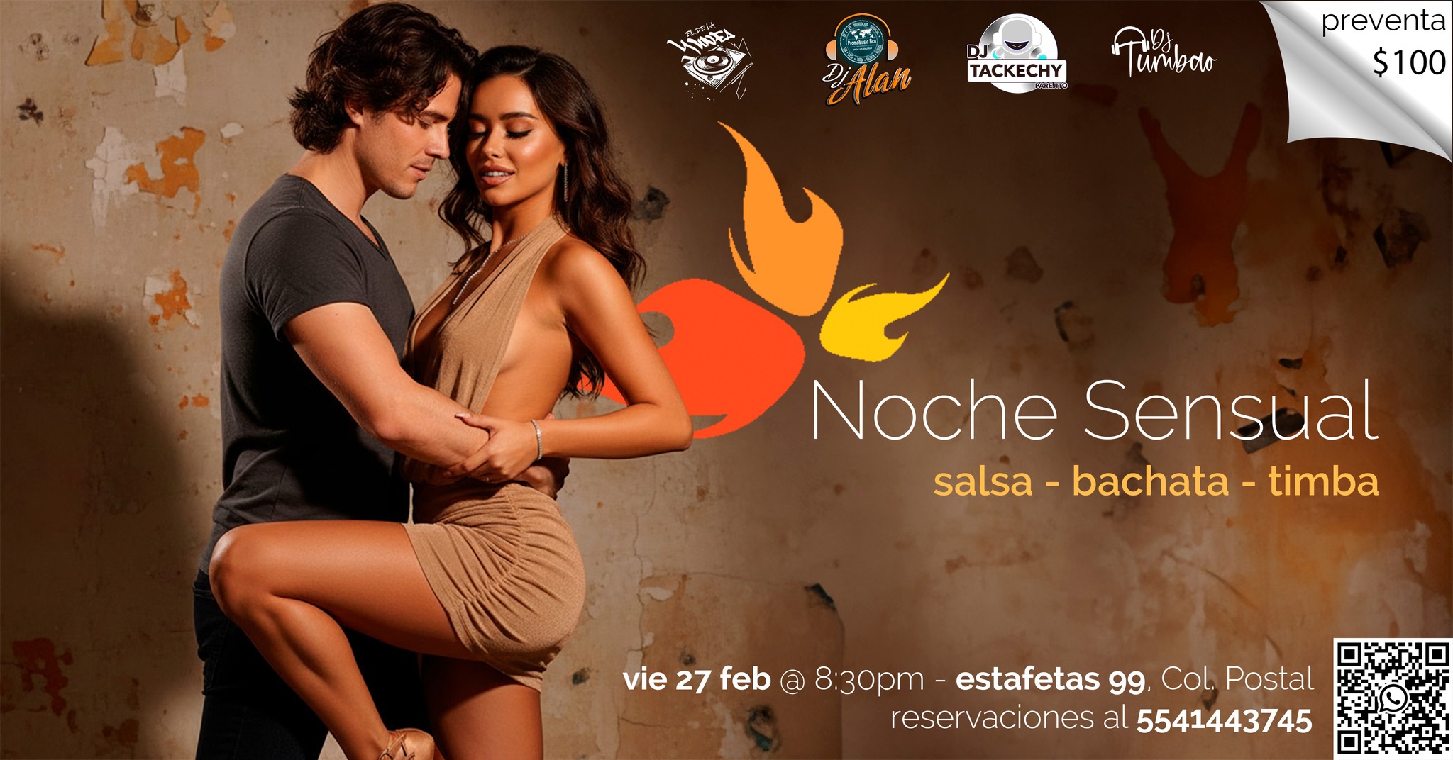 Noche Sensual: salsa, bachata & timba