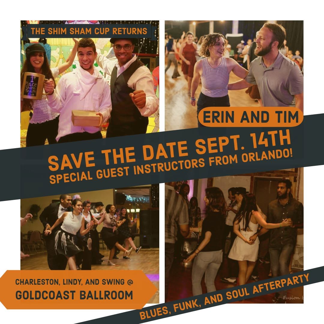 Learn To Swing Dance: w Guest Instructors Tim and Erin
