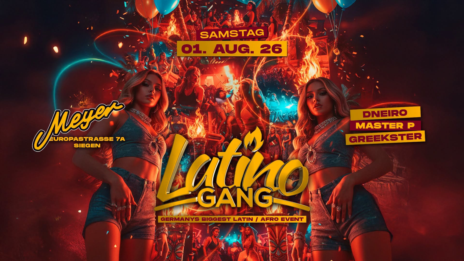 01.08 • LatinoGANG • Meyers Siegen