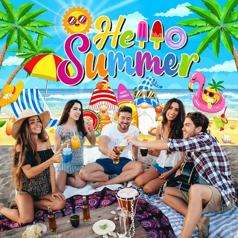 May 2025 Hello Summer Themed Social