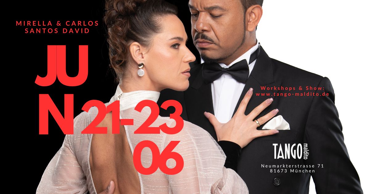 Mirella & Carlos Santos David Workshops & Show