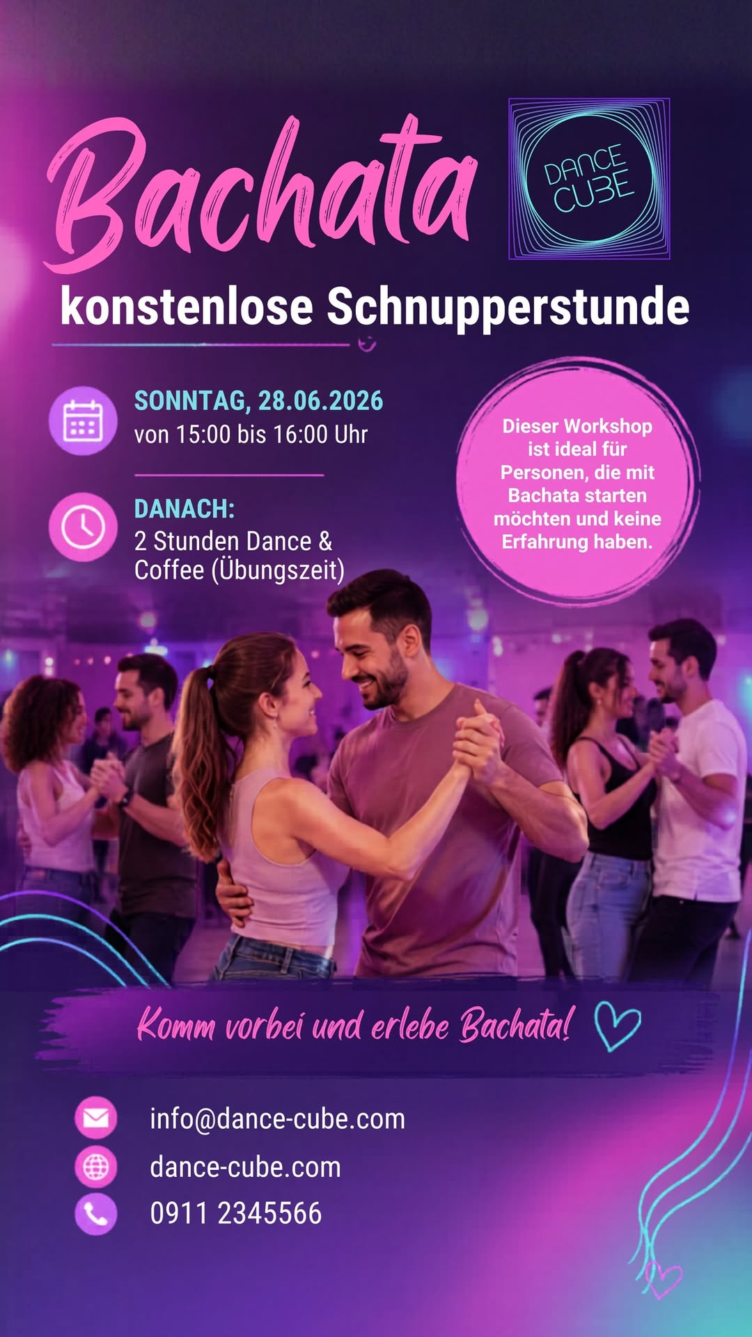 BACHATA - kostenlose Schnupperstunde