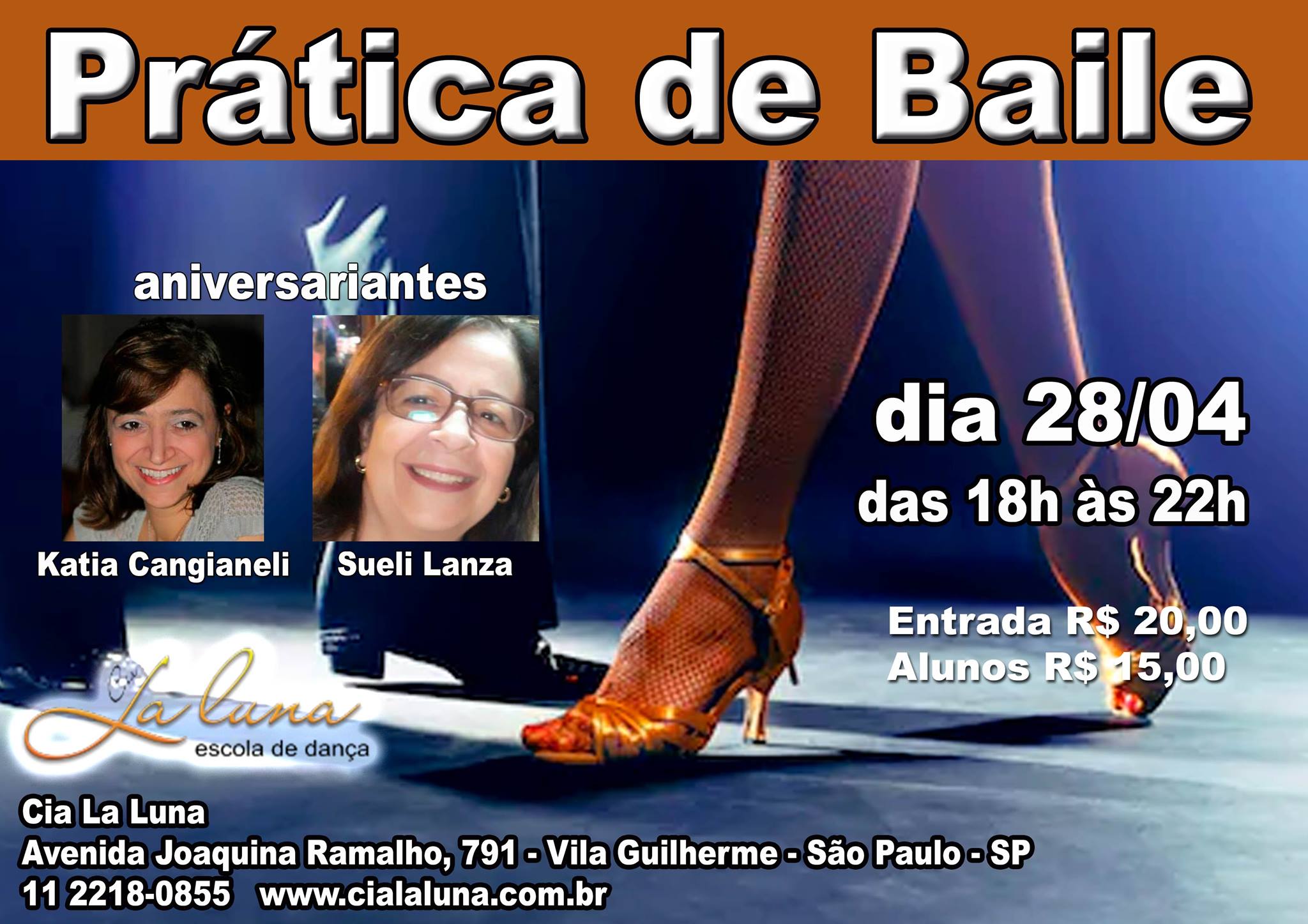 Prática de Baile Cia La Luna
