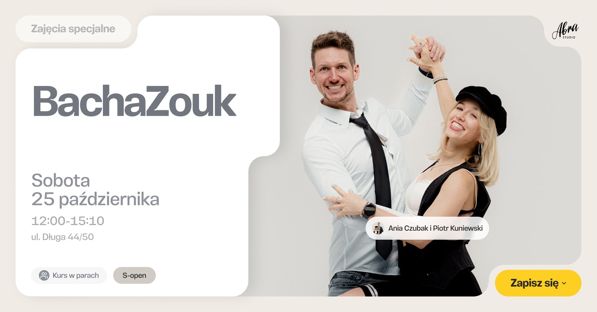 BachaZouk z Anią & Piotrem poziom S-open