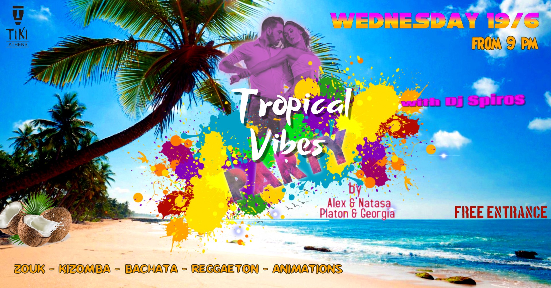 Tropical Vibes Party @Tiki