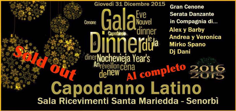 Capodanno Latino a Senorbì, Cenone e serata danzante!