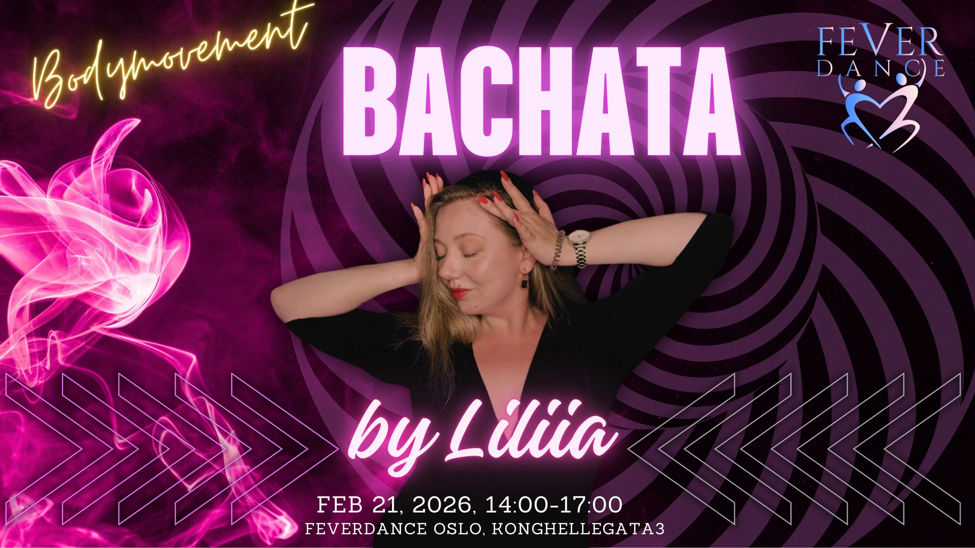 Bachata Bodymovement 3h crash course- 21.02.2026