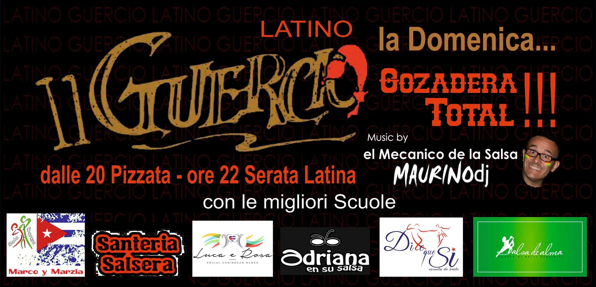 La Domenica Latina del Guercio "Gozadera total"