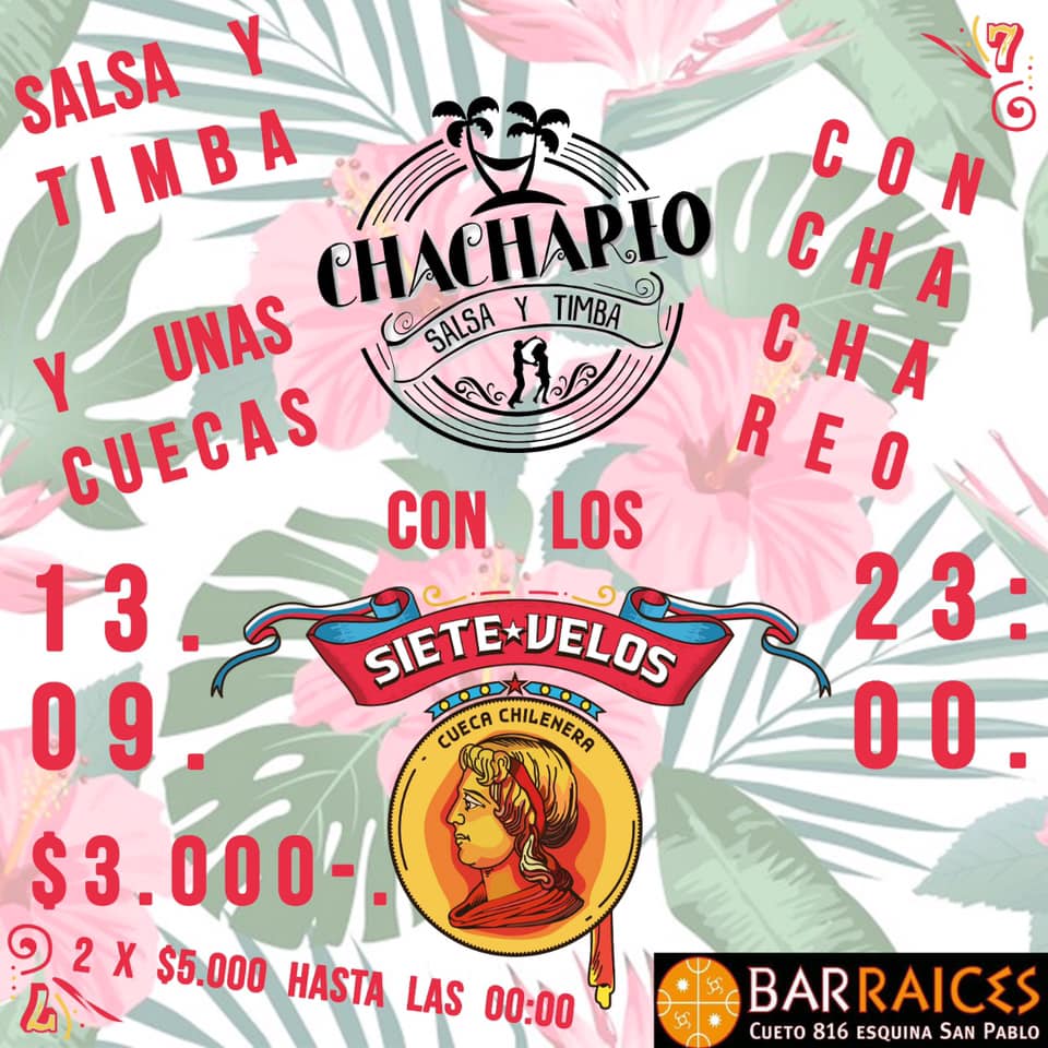 CUECA SALSA TIMBA Siete Velos y Chachareo Salsa!