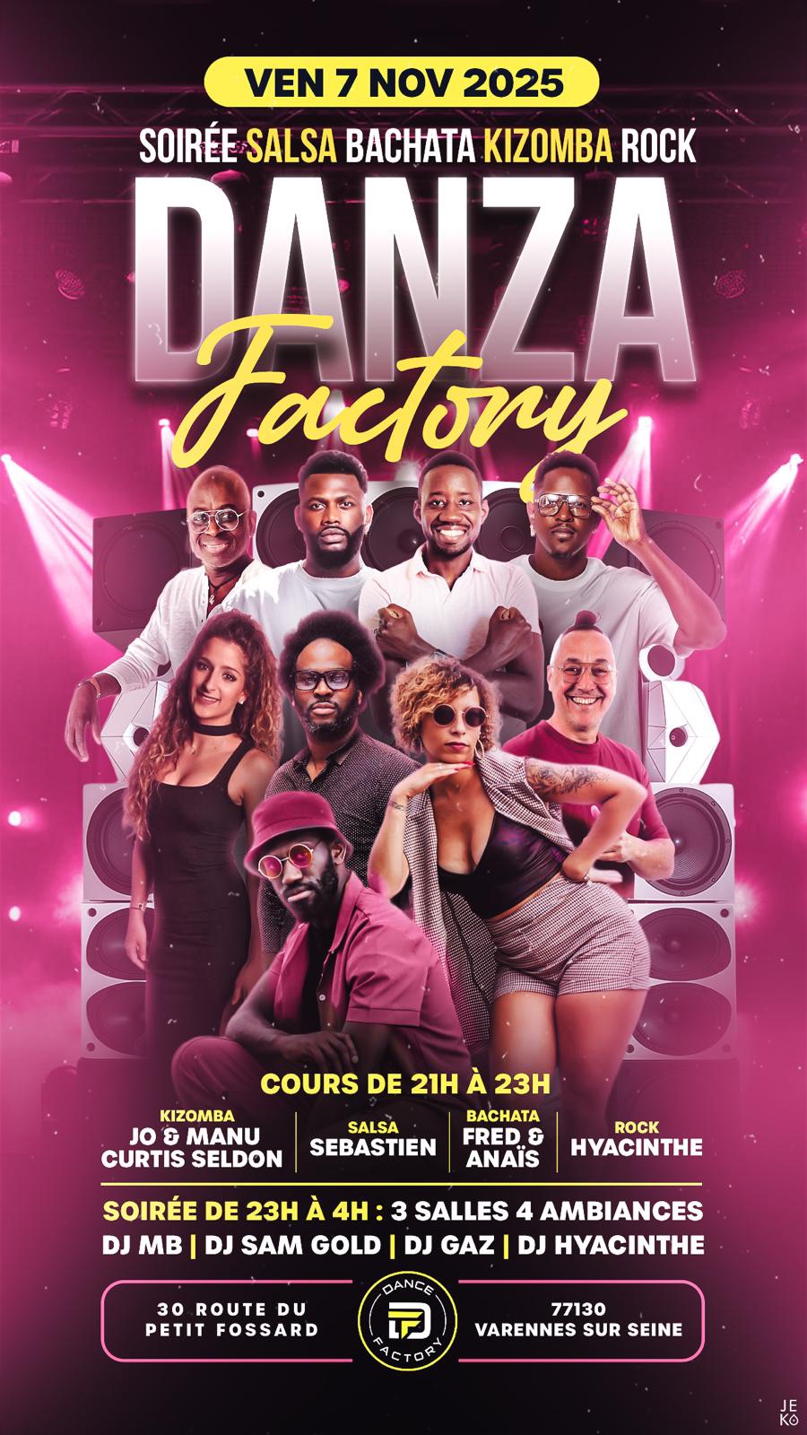 🌟 SOIRÉE SBKR DANZA FACTORY 7 11 2025🌟